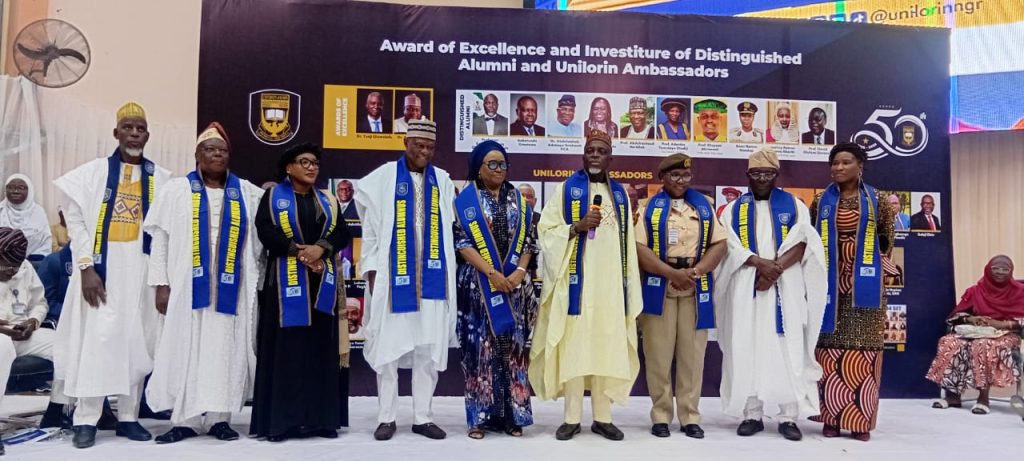 UNILORIN Honours Alumni, Partners at 50th Anniversary Investiture Ceremony 6 IMG 20250717 WA0005 1