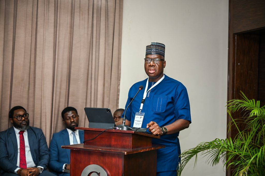 From the Continent, For the Continent: Building Homegrown Instant Payment Systems to Drive Financial Inclusion in Africa 6 Premier Oiwoh Managing Director CEO NIBSS delivering his speech at the Peer Learning Workshop Visit held on Tuesday June 17 2025 in Lagos Nigeria